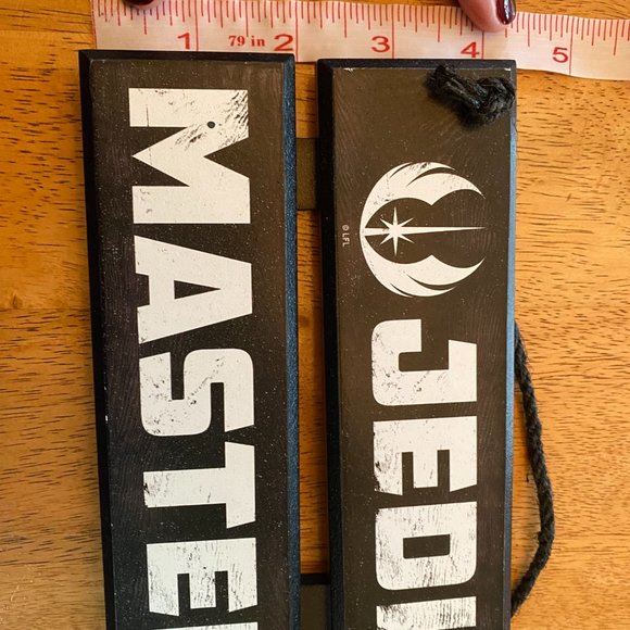 "Jedi Master" Hanging Sign - Hobby Lobby - Picture 4 of 5